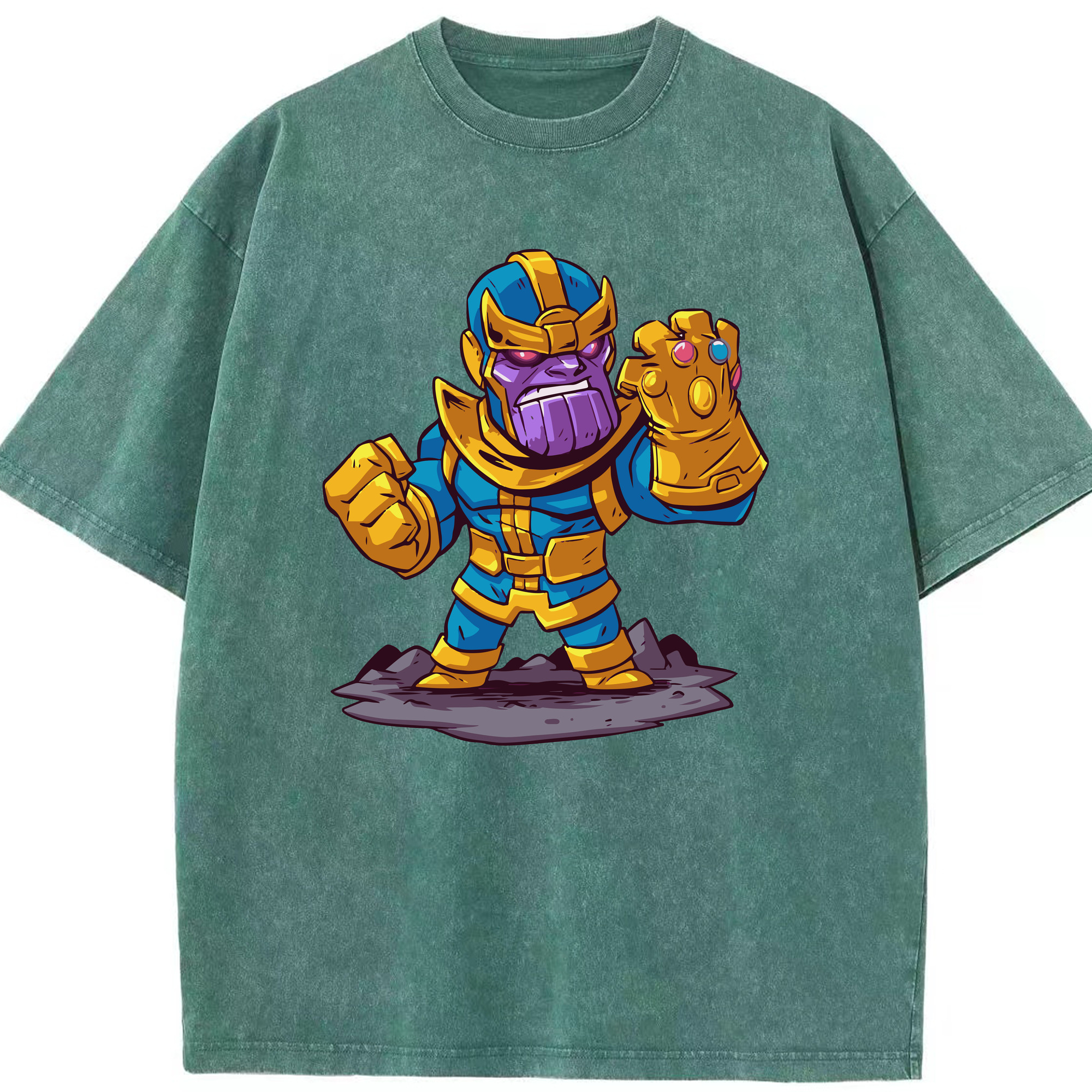 （画像用） アベンジャーズ The Avengers 綿100% ヴィンテージ風 半袖Tシャツ（フロントプリント）
